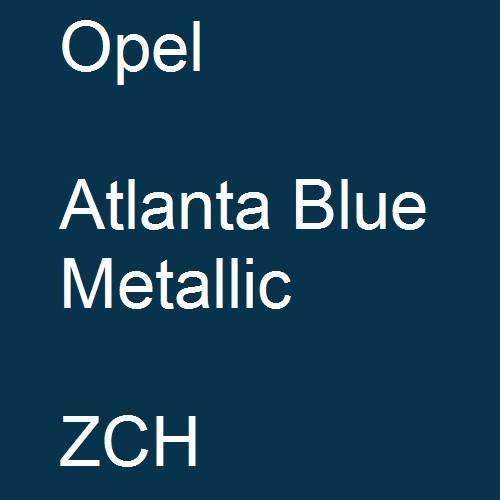 Opel, Atlanta Blue Metallic, ZCH.